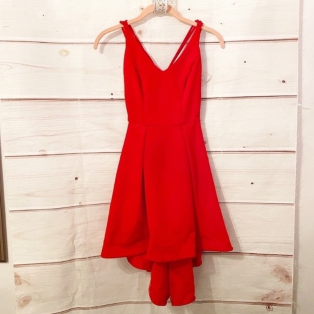 B Darlin Red Mini Dress